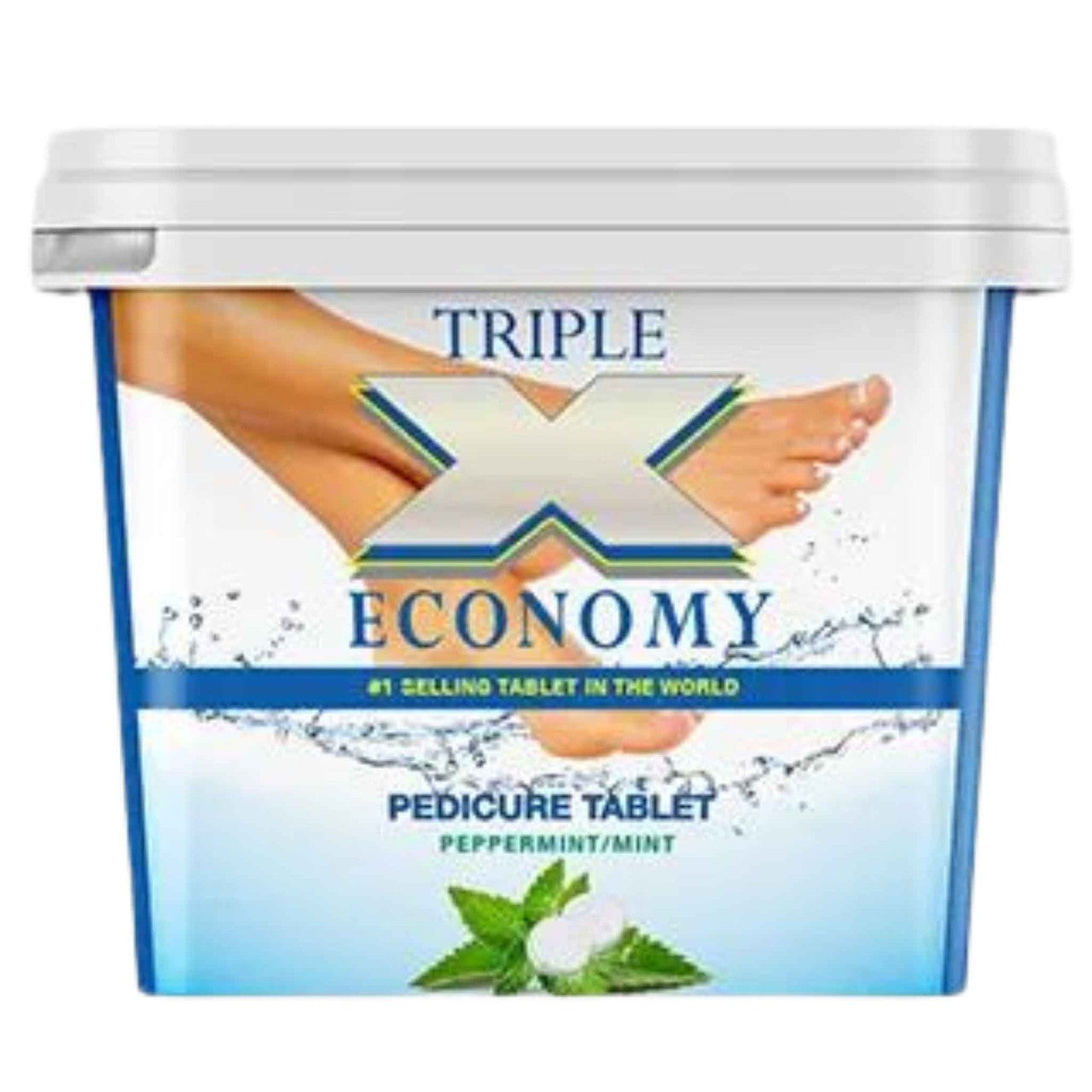 Triple X Economy Spa Tablet - Peppermint/Mint 10000pc Diamond Nail Supplies