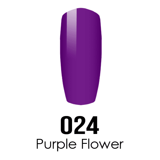 Duo Gel - DC024 Purple Flower Diamond Nail Supplies