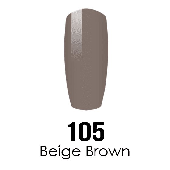 Duo Gel - DC105 Beige Brown Diamond Nail Supplies