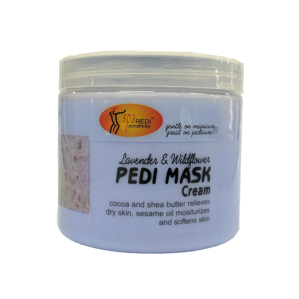Pedi Mask Cream - Lavender & Wild Flower 16oz Diamond Nail Supplies
