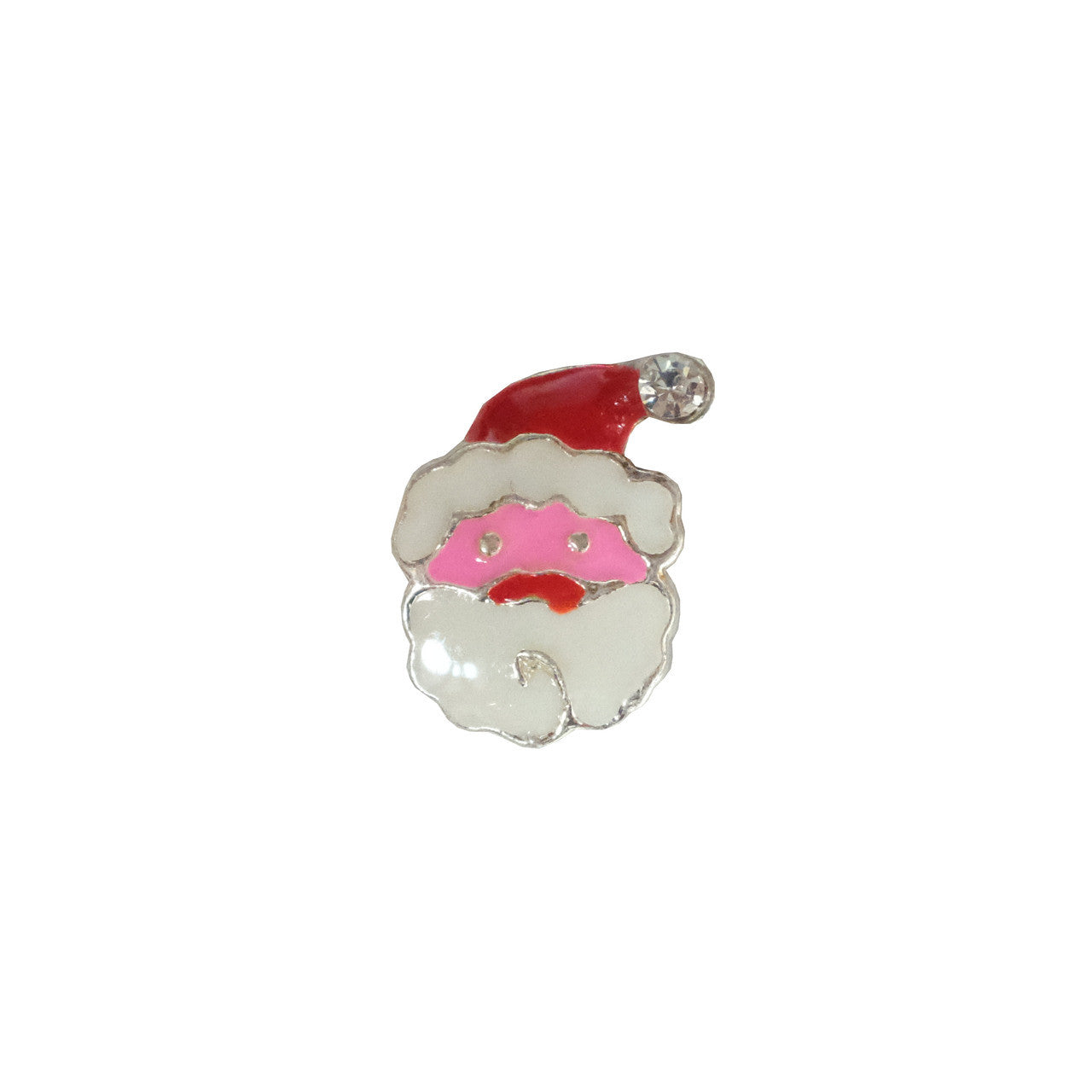 Pink Santa Charm Diamond Nail Supplies