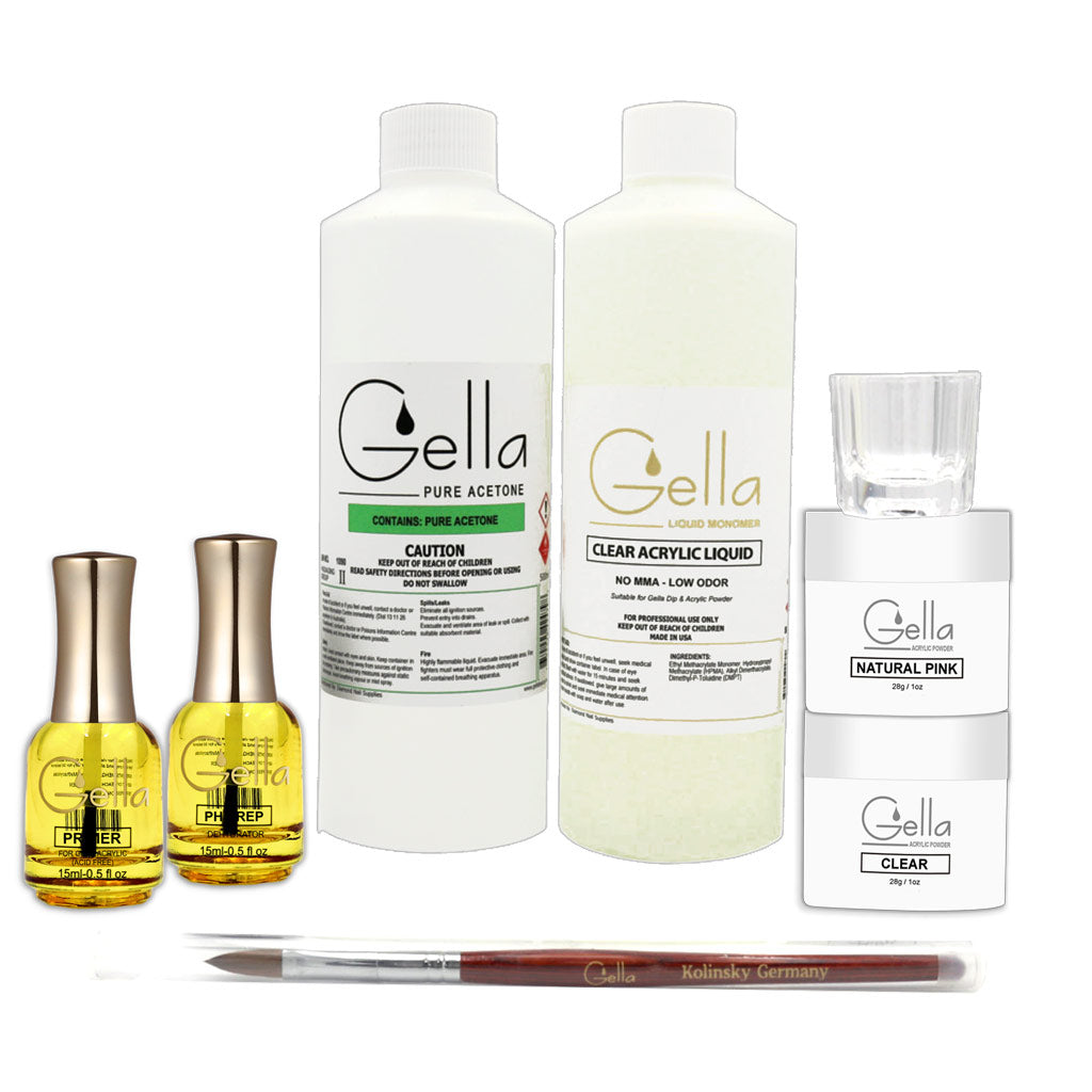 Gella Acrylic Nail Starter Kit