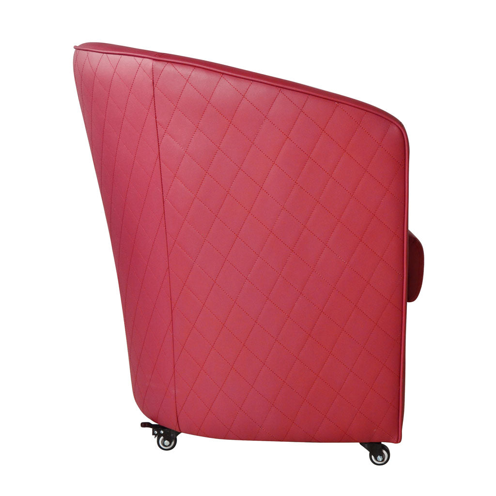 Customer Chair Deluxe - S0105 Burgundy