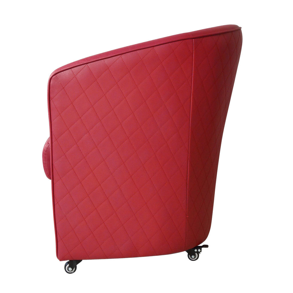 Customer Chair Deluxe - S0105 Burgundy