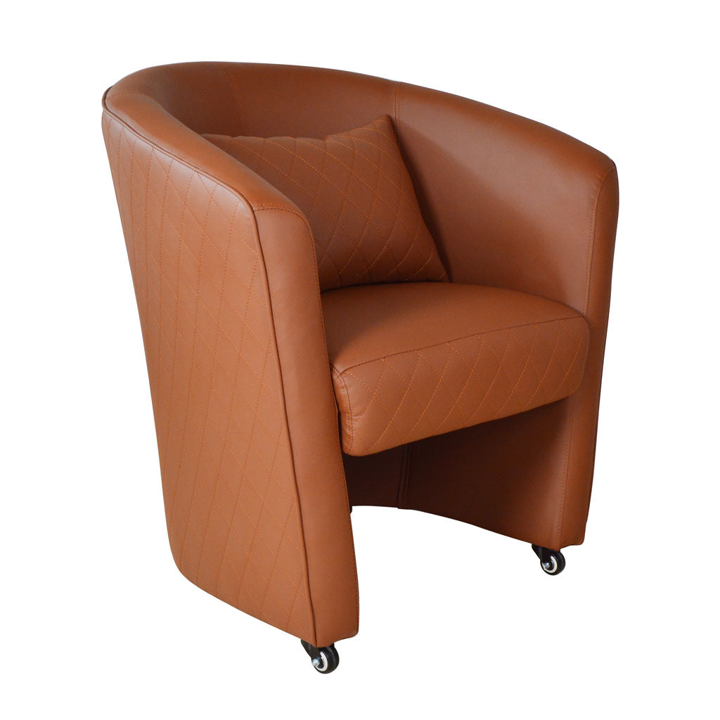 Customer Chair Deluxe - S0105 Cappuccino