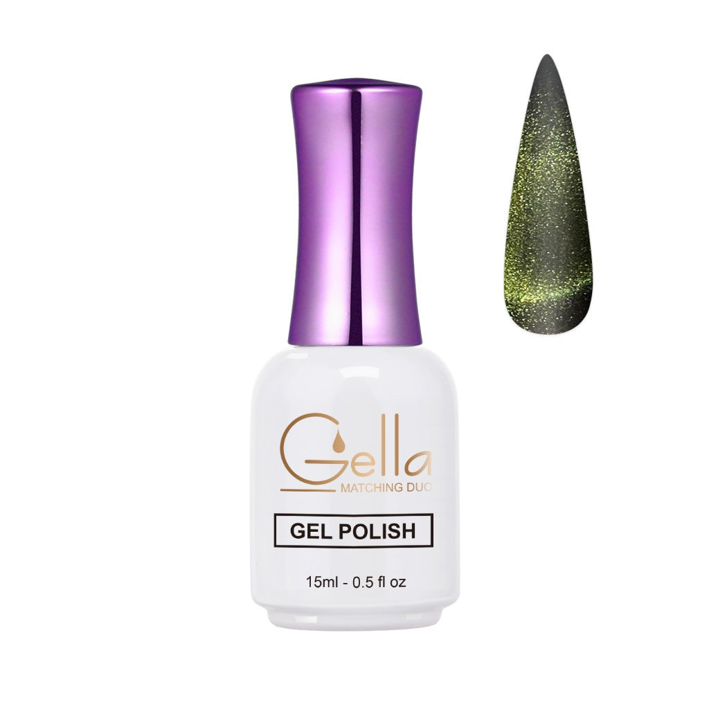 9D Cat Eyes Gel - CE05 Jade Jaguar Gel Polish Cat Eye