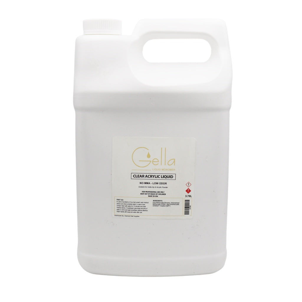 Gella Clear Acrylic Liquid Monomer NO MMA
