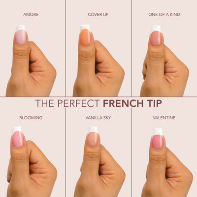 Gelly Tips Cover - Square Short Valentine