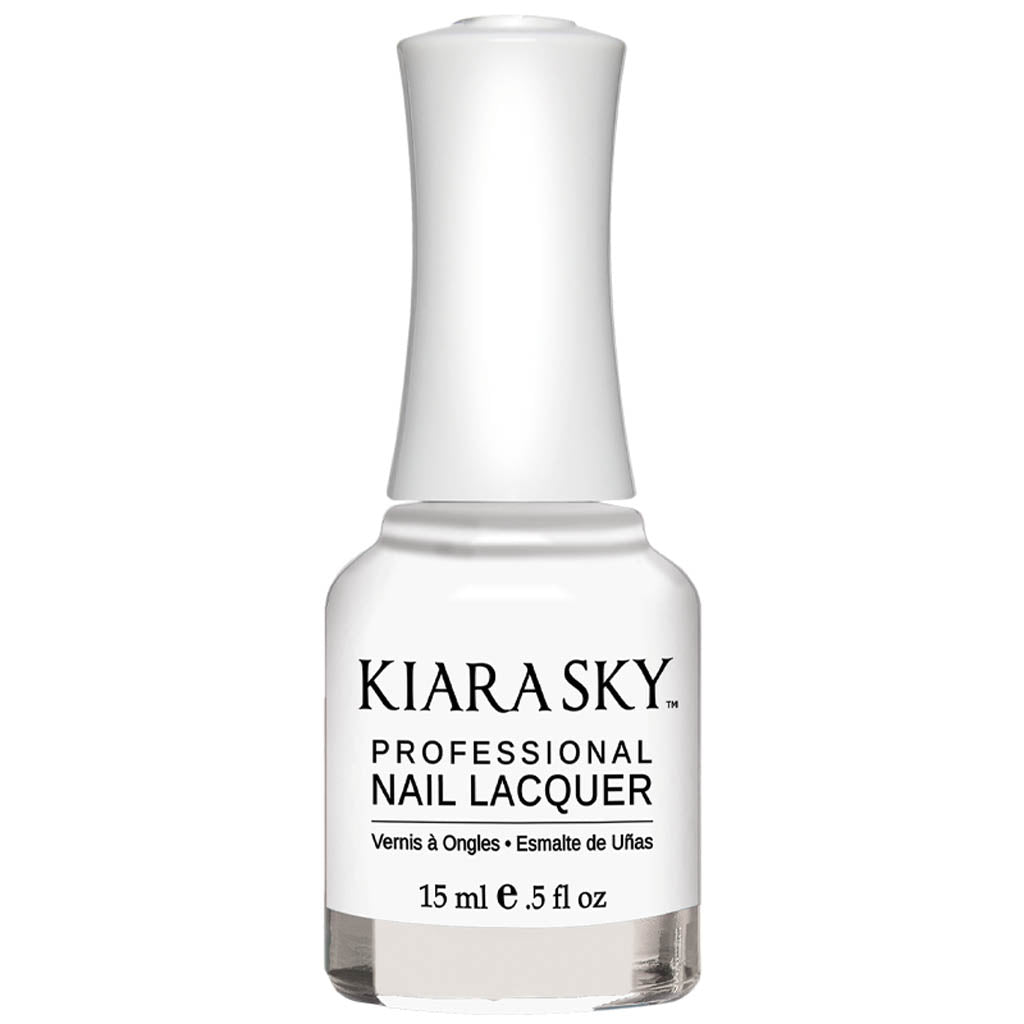 Nail Lacquer Circle Swatch - N623 Milky White