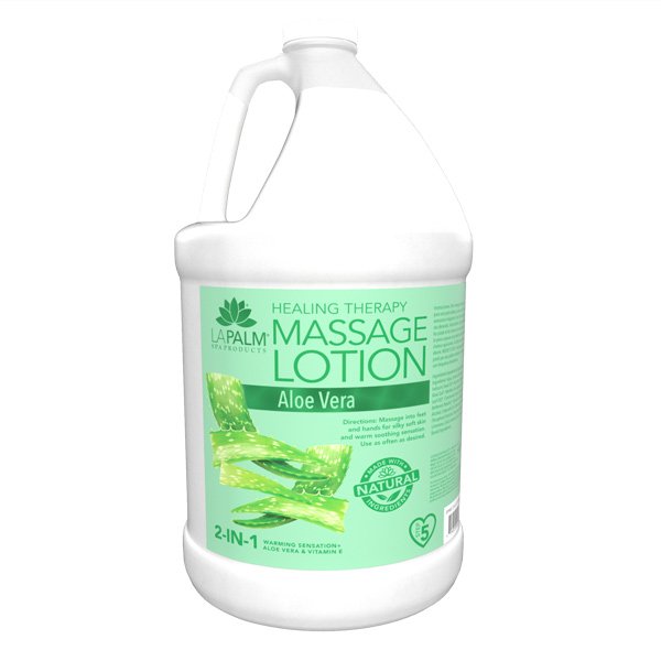 Healing Therapy Massage Lotion - Triple Aloe Vera 1 Gallon