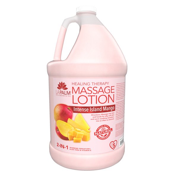 Healing Therapy Massage Lotion - Intense Island Mango 1 Gallon