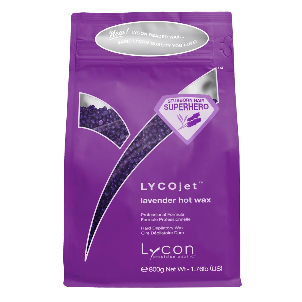 Lycojet Lavender Hot Wax Beads - 800g