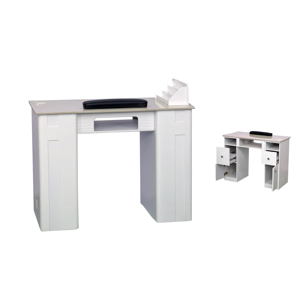 Nail Table White Single - GPAK