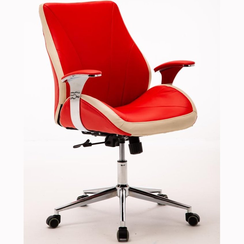 Customer Chair GY017 - Red Front Side