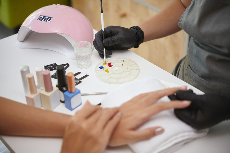 how much is acrylic overlay on natural nails