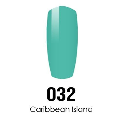 Duo Gel - DC032 Caribbean Island Diamond Nail Supplies