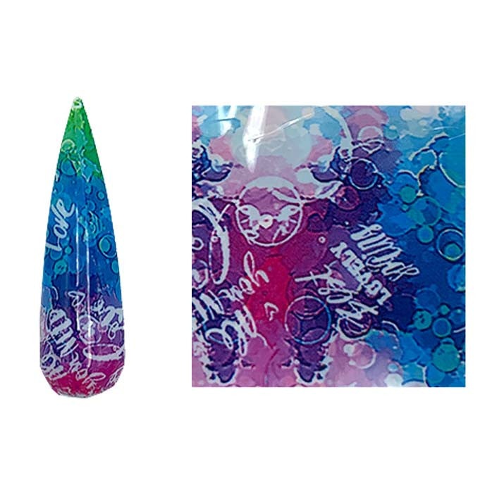 Transfer Foil Design - 101 Diamond Nail Supplies