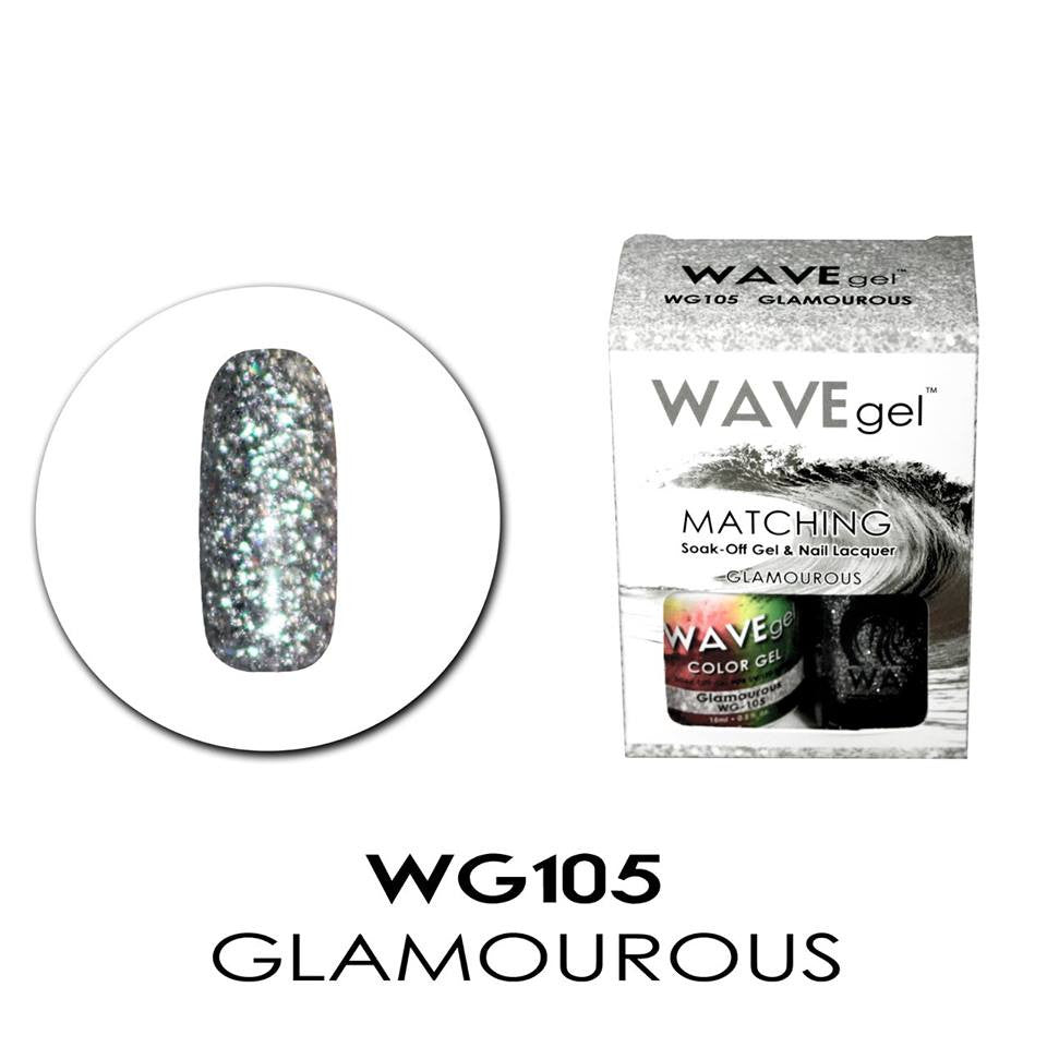 Matching -Glamourous WG105 Diamond Nail Supplies