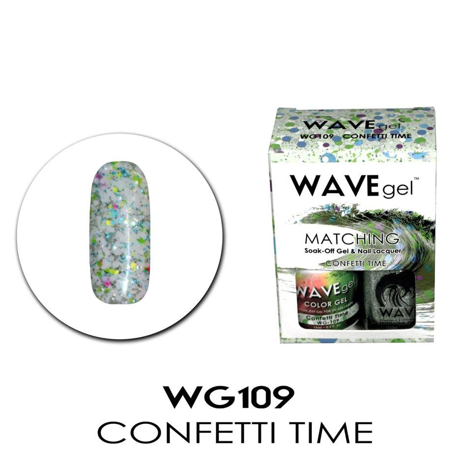 Matching -Confetti Time WG109 Diamond Nail Supplies