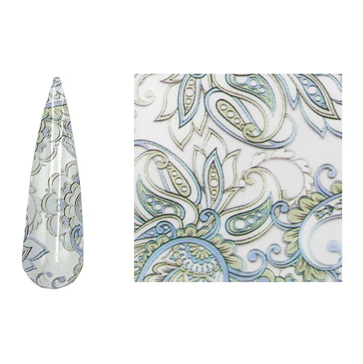 Transfer Foil Design - 109 Diamond Nail Supplies