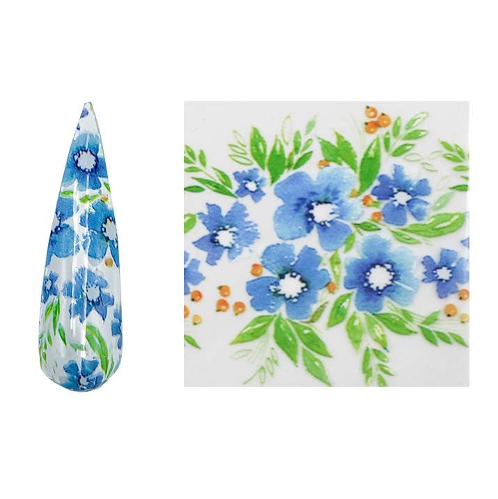 Transfer Foil Design - 112 Diamond Nail Supplies