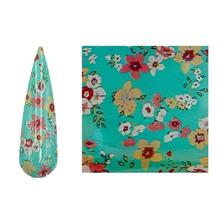 Transfer Foil Design - 114 Diamond Nail Supplies