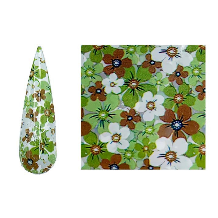 Transfer Foil Design - 117 Diamond Nail Supplies