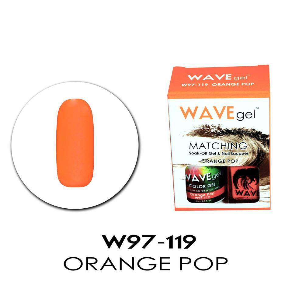 Matching -Orange Pop W97119 Diamond Nail Supplies