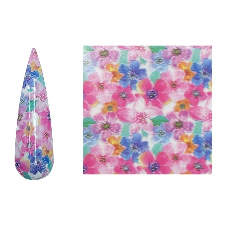 Transfer Foil Design - 122 Diamond Nail Supplies