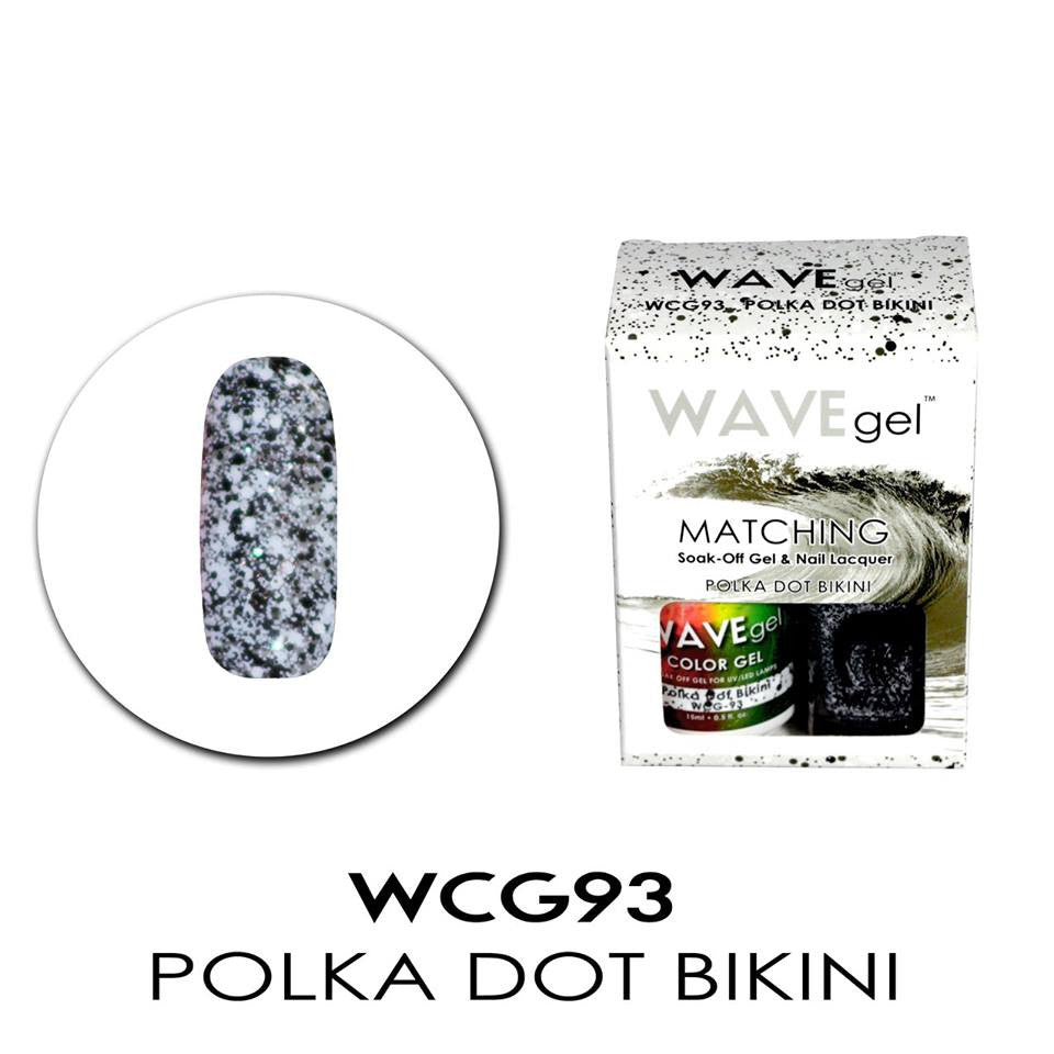 Matching -Polka Dot Bikini WCG93 Diamond Nail Supplies