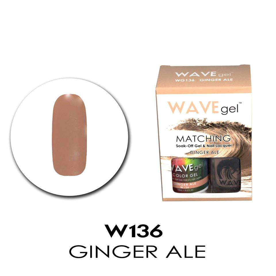 Matching -Ginger Ale W136 Diamond Nail Supplies