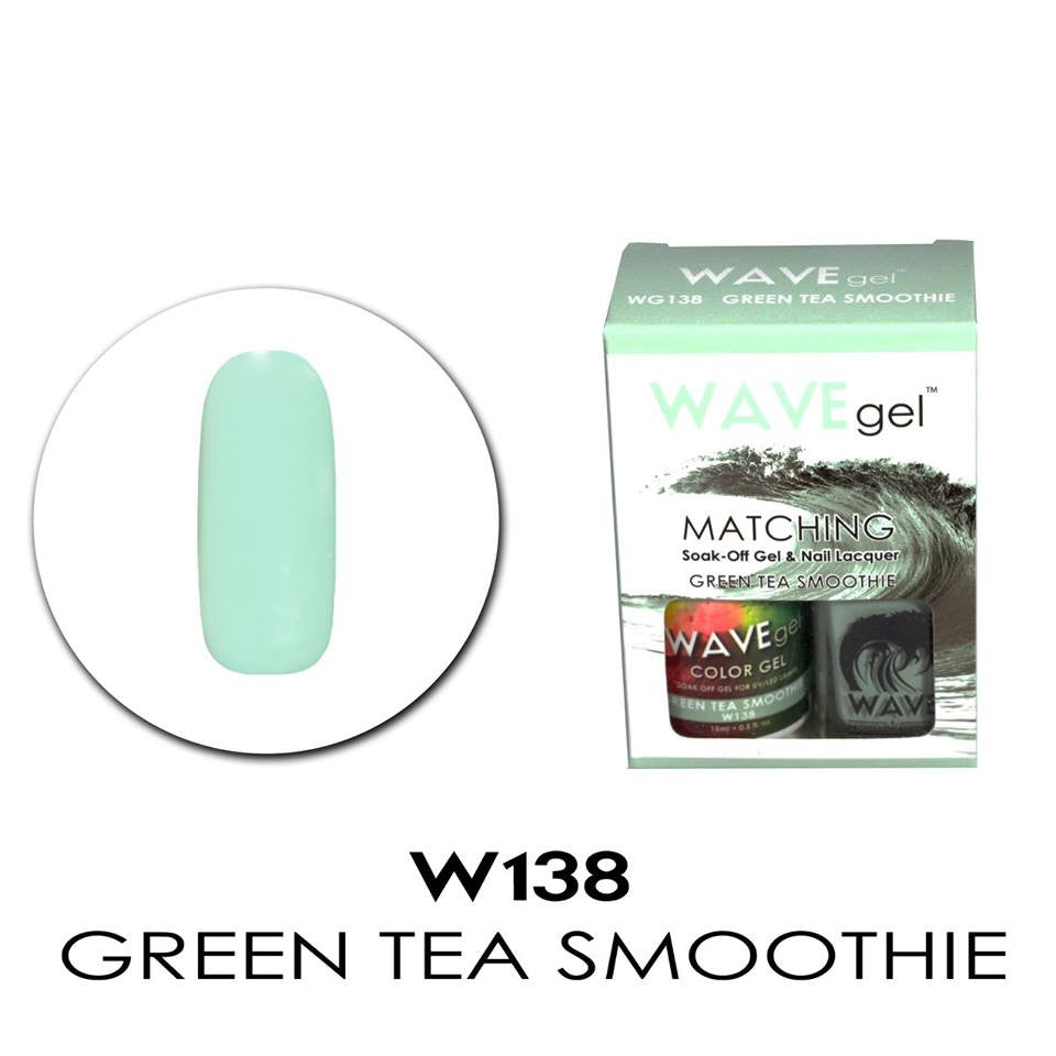 Matching -Green Tea Smoothie W138 Diamond Nail Supplies