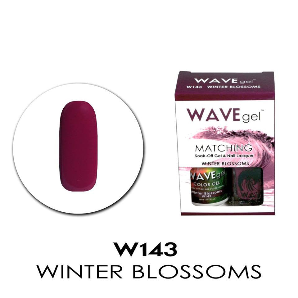 Matching -Winter Blossoms W143 Diamond Nail Supplies