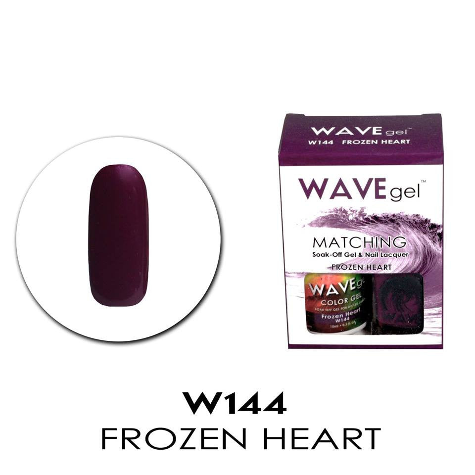 Matching -Frozen Heart W144 Diamond Nail Supplies