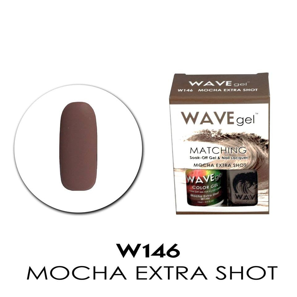 Matching -Mocha Extra Shot W146 Diamond Nail Supplies