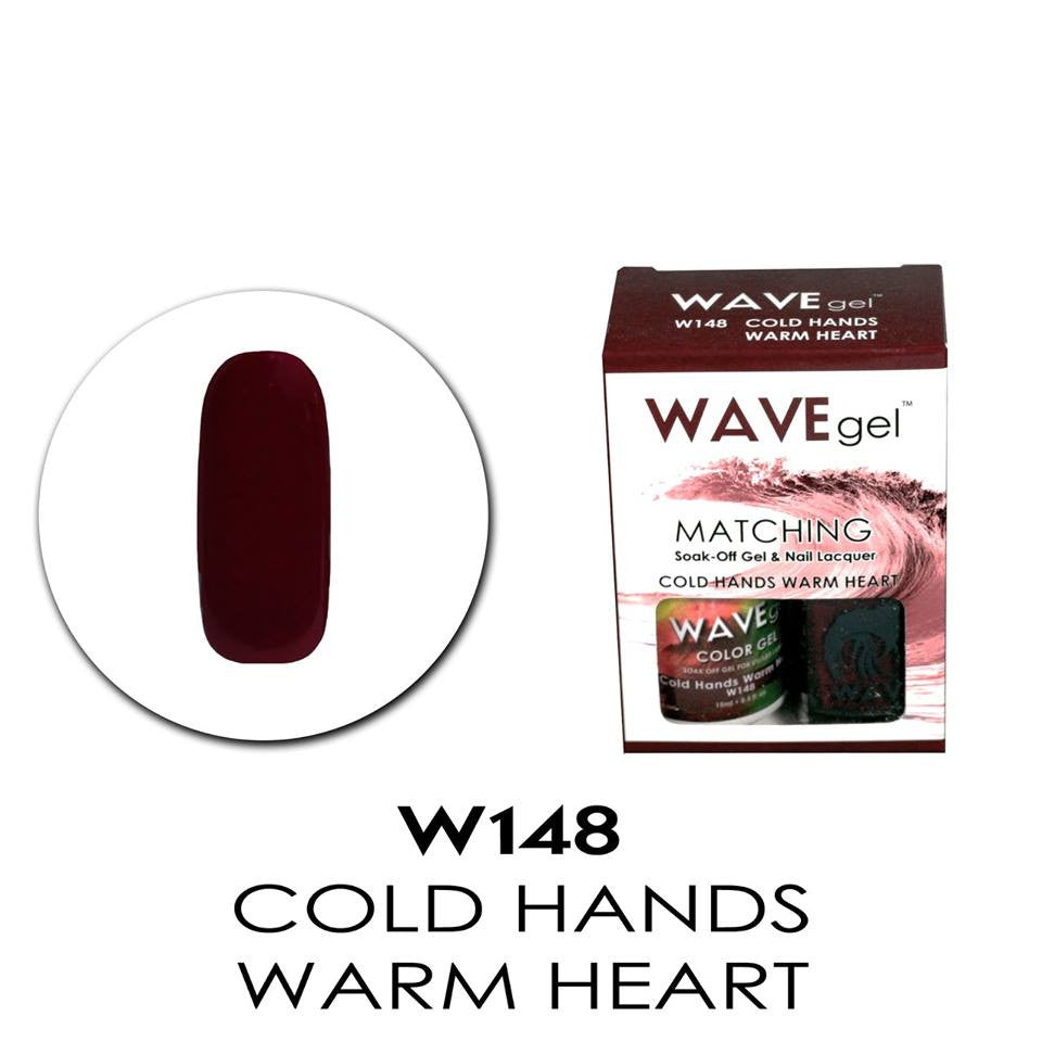 Matching -Cold Hands Warm Hearts W148 Diamond Nail Supplies