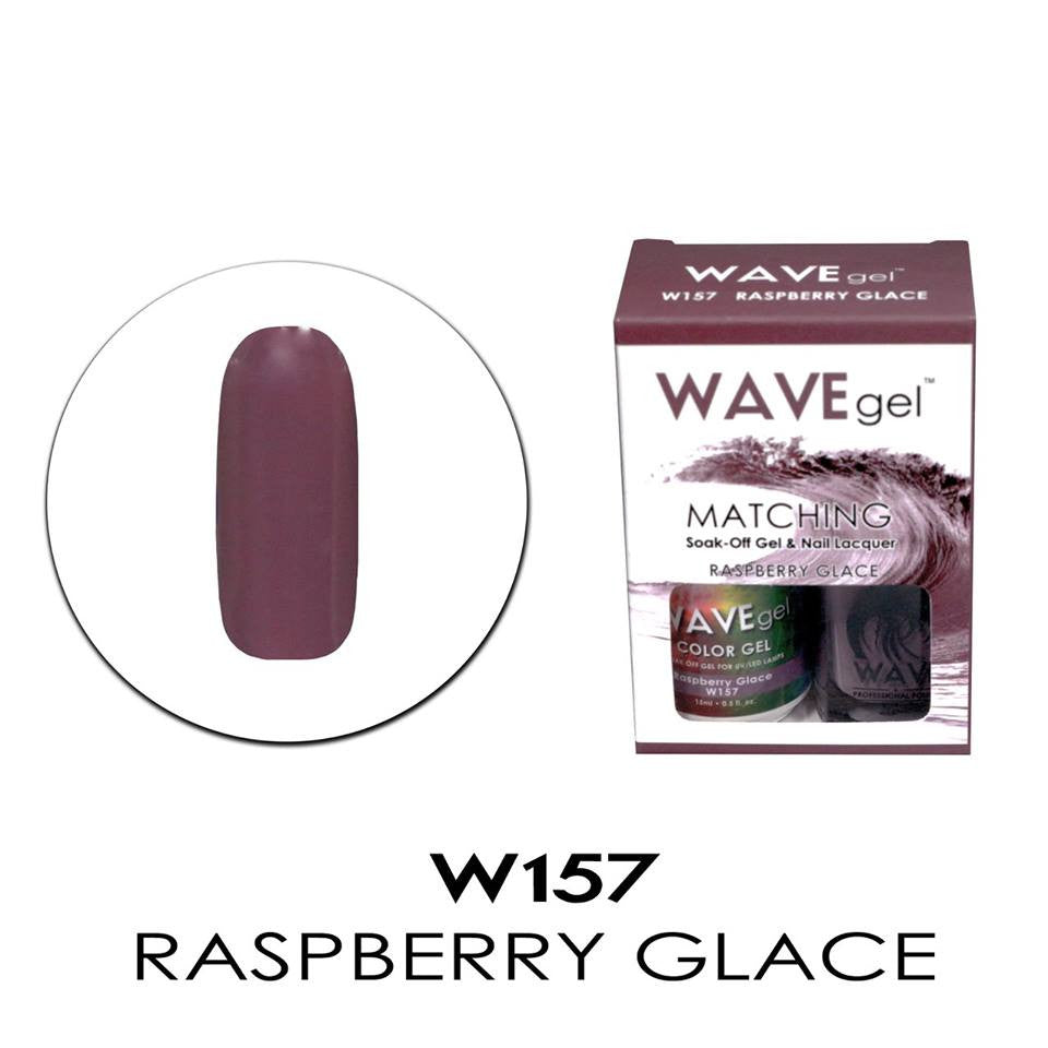 Matching -Raspberry Glace W157 Diamond Nail Supplies