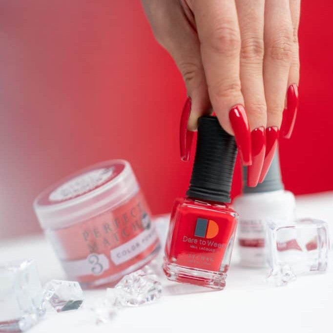 Perfect Match - PMS263 Little Red Dress Diamond Nail Supplies