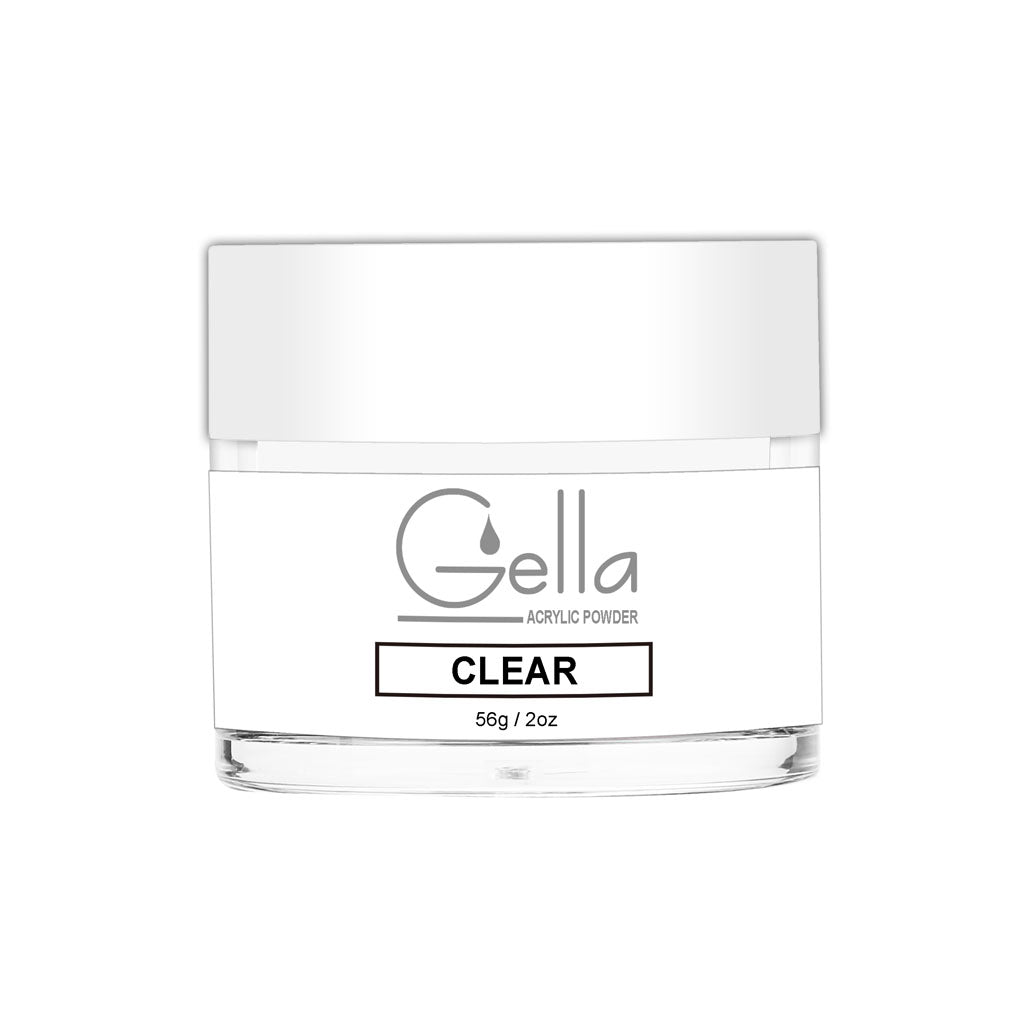 Gella Acrylic Powder - Clear