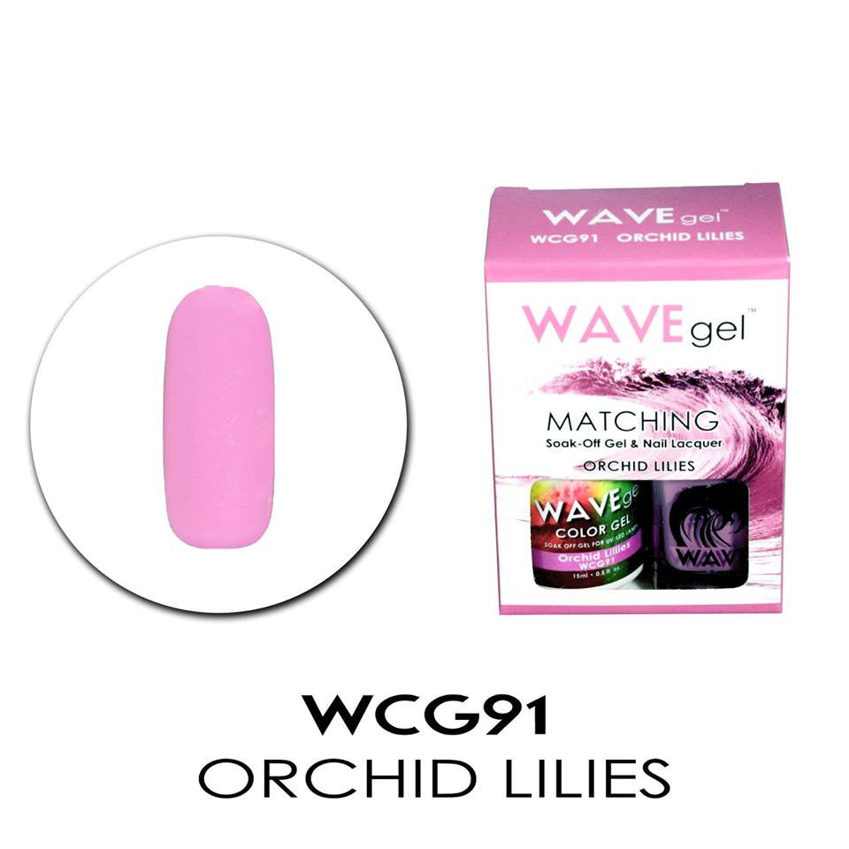 Matching -Orchid Lillies WCG91 Diamond Nail Supplies
