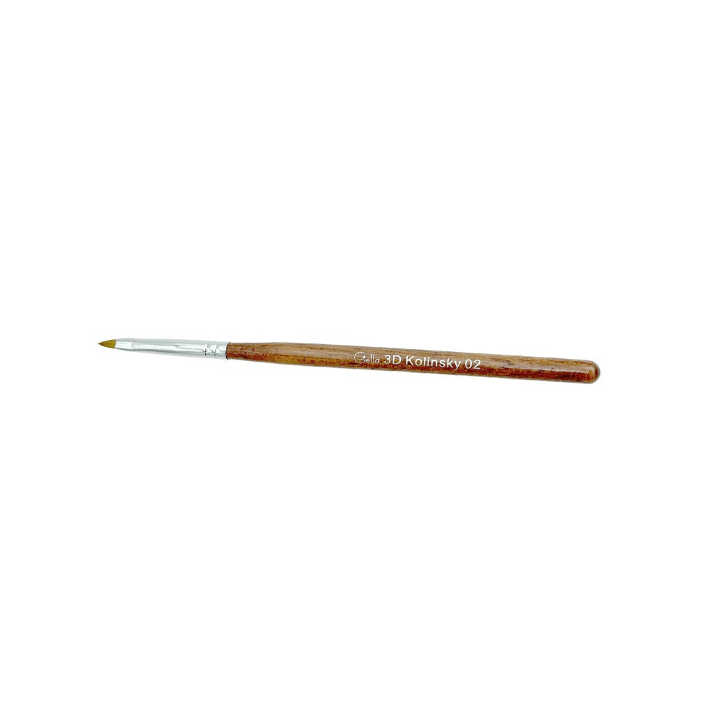Gella 3D Kolinsky Brush Diamond Nail Supplies