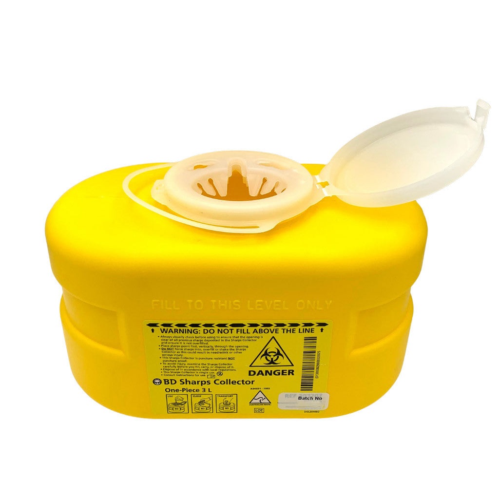 Sharps Collector 3L Diamond Nail Supplies