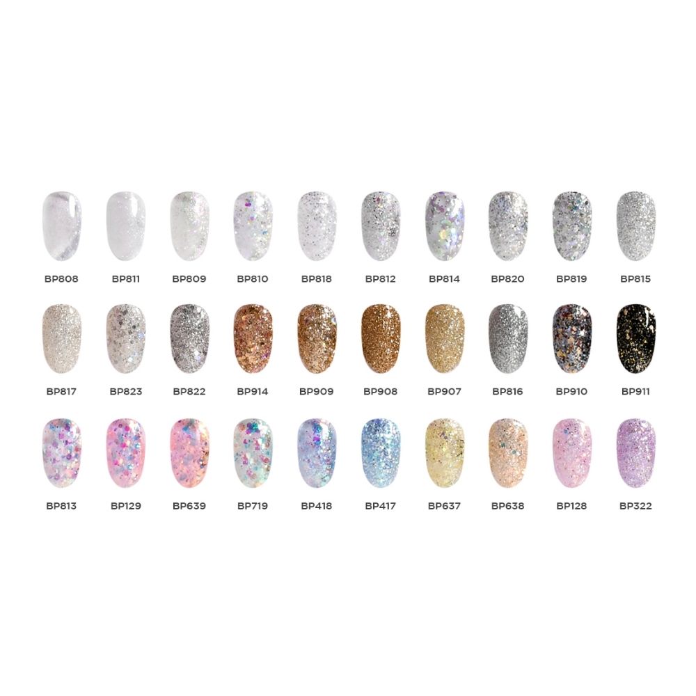 Gel Kit - Glitter Collection 60pc Set