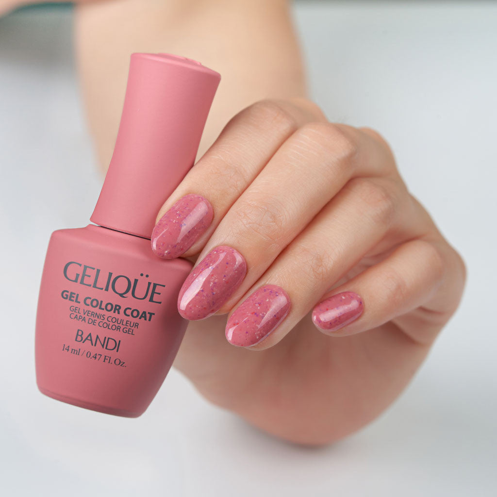 Gelique - GSH555 Knit Red Diamond Nail Supplies