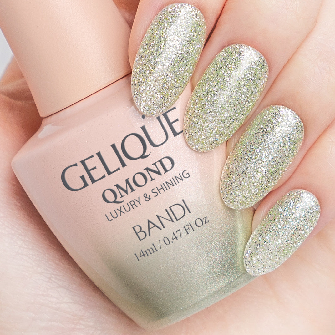 Gelique Qmond - GP780 Crystal Green Diamond Nail Supplies