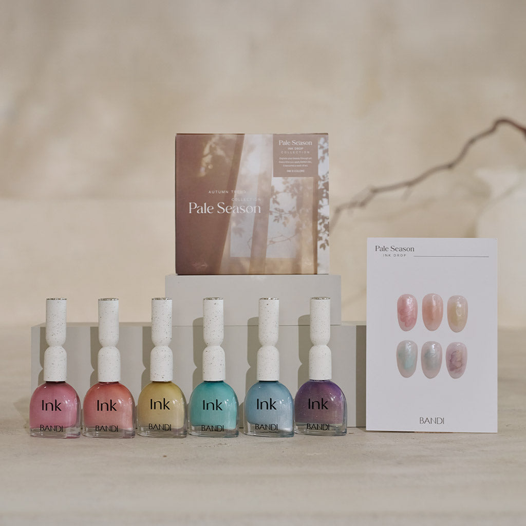 Buy Bandi Ink Drop - Pale Season Collection| Diamond Nail Supplies