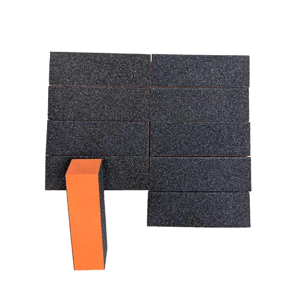 Buffer - 3 Way Orange/Black  10pc
