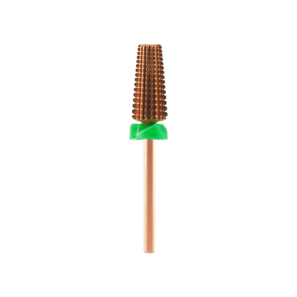 DNS Drill Bit 5 in 1 Coarse Rose Gold 3/32" Diamond Nail Supplies
