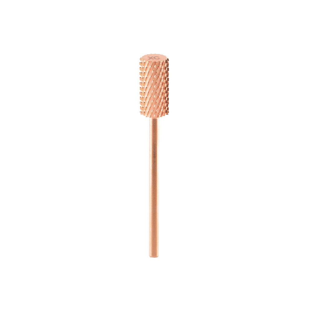 DNS Drill Bit Standard Large Barrel X Coarse Rose Gold 3/32" Diamond Nail Supplies