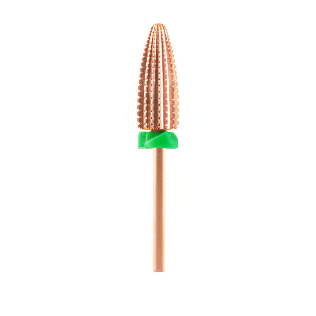 DNS Drill Bit Typhoon Coarse Rose Gold 3/32" Diamond Nail Supplies